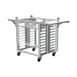 Cadco OST-195-C-FUS Mobile Full Size Oven Stand, Heavy Duty - 10 Pan Capacity 1 image