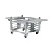 Cadco OST-195-CS-FUS Mobile Full Size Oven Stand, Heavy Duty - 5 Pan Capacity 1 image