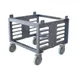 Cadco OST-195-CS Mobile Full Size Oven Stand, Heavy Duty - Short Height / Fits (2) Full Size Ovens 1 image