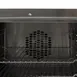 Cadco OV-003 Single-Deck Electric Convection Oven w/ Manual Controls, Quarter-Size, 3 Shelves 5 image