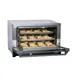 Cadco OV-013 Single-Deck Electric Convection Oven w/ Manual Controls, Half-Size, 3 Shelves 3 image
