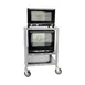Cadco OV-HDS Mobile Oven Stand, (2) Tiers with Undershelf / Stainless Steel 3 image