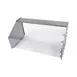 Cadco SG-1 Sneeze Guard for CBC-HHH Carts, Stainless Top Shelf for Filled Plates, 46-1/2" x 24-5/8" 1 image