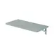 Cadco TS-GG2 Tray Slide for CBC-GG-2/ B2 Carts, Stainless. 32"W x 14"D. Flips up & Locks for Use 1 image