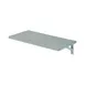 Cadco TS-GG3 Tray Slide for CBC-GG-B3 Carts, Stainless. 48.75"W x 14"D. Flips up & Locks for Use 1 image