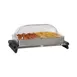 Cadco WTBS-2RT Countertop Double Buffet Server w/ Rolltop Lid, 20-1/2" X 14" Warming Zone 1 image