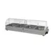 Cadco WTBS-4N-HD Countertop Buffet Server, Large Size w/ Rolltop Lid, (4) Half Size 2 ½” Deep Steam Pans 1 image