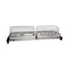 Cadco WTBS-5RT Countertop Grand Buffet Server w/ Rolltop Lid , (2) Half Size & (3) Third Size Steam Pans 1 image