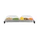 Cadco WTBS-5RT Countertop Grand Buffet Server w/ Rolltop Lid , (2) Half Size & (3) Third Size Steam Pans 3 image