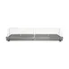Cadco WTRT-40-HD Countertop Warming Shelf w/ Rolltop Lid, Large Size, (2) 19" x 11" Warming Zones 1 image