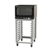 Cadco XAFS-113 Single Half Size Countertop Electric Convection Oven w/ 3 Shelf, Stand, Manual Controls 1 image