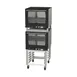 Cadco XAFS-133-2 Double Half Size Countertop Electric Convection Oven, 4 Shelf, Stand, Manual Controls 1 image