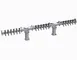 Krowne KDPY-18S Y-Tower Draft Beer Dispensing, 87" OA, 2-Column, Glycol Cooled, 18-Tap 1 image