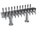 Krowne KDSTC-11S T-Head Beer Tower, 36" OA, Counter, Glycol, 2-Column, Steel 22 Faucets(13-100 Taps) 1 image