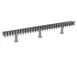 Krowne KDTH-30S Draft Beer Tower, 30‑Tap, 90" Box, Glycol‑Cooled, Steel Finish, 2‑Column 1 image