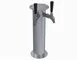 Krowne KF-2S Dual Faucet Draft Beer Tower, 17" Stainless Steel Finish 1‑3 Taps, Glycol Cooled 1 image