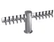 Krowne KMT-12S Draft Beer Tower, Counter 12‑Tap Column, 45" Flange, Stainless Steel, Glycol‑Cooled 1 image