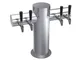 Krowne KMT-4S Draft Beer Tower, 4‑Tap Countertop, 21" Flange, Stainless, Glycol Cooled, No Handles 1 image