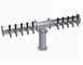 Krowne KPTH-10S Beer Tower, Countertop, 43-3/4", Glycol-Cooled, Stainless, 10 Faucet (7-12 Taps) 1 image