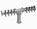 Krowne KPTH-8S Tap Tower - 8 Tap, 37-3/4" OA Length, Glycol-Cooled, Stainless Steel Finish 1 image