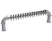 Krowne KPTP-16S Tap Tower, 69" Countertop, 2-Column Dispenser, Steel, Glycol Cooled, 16 Faucets 1 image