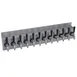 Krowne KWM-12S Wall-Mount 12-Tap Glycol-Cooled Beer Tower, 36" OA Length, Stainless Steel, No Handles 1 image