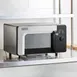 Amana RMS10DSA 1000W Low Volume Commercial Microwave Oven, 0.8 Cu. Ft., Dial Control, 120V 7 image