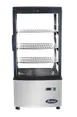 Atosa USA DSRC-28 Countertop Display Case, 17-3/8"W x15-3/4"D, 2.8 cu ft, 4-Side Glass, SS Temp R290 1 image