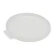 Cambro CPL27148 Snap-On White Plastic Round Crock Cover, Fits CP15 & CP27 Crocks, Made in USA 1 image