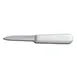 Dexter 15303 Paring Knife, 3" Spear‑Point Blade, Stainless Steel, White Plastic Handle, USA Made 1 image