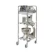 Robot Coupe 49132 Workstation Storage Cart for 16 discs, 8 attachments and 3 Feed Heads, Delivered with 1 GN1x1 Pan 1 image