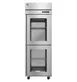 Hoshizaki HC1A-HGE-HGE Heated Holding Cabinet, Pass-Thru, 27.5"W x 35.75"D, 3 Shelves, Glass Doors, 115V 1 image