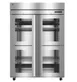 Hoshizaki HC2A-HGE 2-Section Heated Holding Cabinet, 55"W x 33.5"D, Stainless Steel, 6 Shelves, ENERGY STAR 1 image
