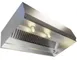 Superior Hoods VSE48-15 ETL Exhaust Only Hood, 15" Length x 48" Depth, Type 1 Rectangular, 18‑Gauge 430 SS #3 Polish, NSF Listed, NFPA96 Compliant 1 image
