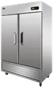 Akita ARR-49 2-Solid Door Reach-In Refrigerator, 49 cu. ft., Stainless Steel, Bottom Mounted Refrigeration 1 image