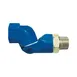 Dormont SM100R Swivel MAX Swivel Tubing Hose Fitting with 360 Degree Rotation, in Retail Bag 1 image