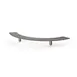 Steelite MGCIAF01GSXX 76" Configurable Buffet Table, Grey Slate BHP Laminate Top, Brushed Stainless Steel Legs 1 image