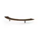Steelite MGCIAF01WSXX 76" Buffet Table, 27-1/2"D, 6-1/2"H, Bengali Mango Wood Top, Brushed Stainless Steel Legs 1 image