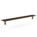 Steelite MGCIAF05WBXX 71" Buffet Table, Bengali Mango Wood BHP Laminate Top, 9-1/2"D x 6-1/2"H 1 image