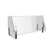 Steelite MGCIAN06XBXX Buffet Table, 71"W x 29"D x 35"H, Acrylic Shield, Brushed Brass 1 image