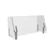 Steelite MGCIAN06XSXX 71"W Buffet Table, 29"D x 35"H, Acrylic & Stainless Steel, Shield Style, Knockdown 1 image
