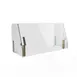 Steelite Buffet Table with 71 Inch Width, High-Gloss Finish, and Modular Design, 2 End Panels, Accommodates Large Gatherings, Commercial Grade,  MGCIAN08, 35.5H x 71W x 28D inches 1 image