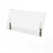 Steelite MGCIAN09XBXX Buffet Table, 71"W, 35-1/2"H, Acrylic Shield, Brushed Brass 1 image