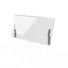 Steelite MGCIAN09XSXX 71" Buffet Table, 35-1/2"H, Acrylic Shield, Stainless Steel Segments 1 image