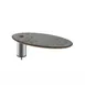 Steelite MGCIAY14GSXX 20" x 10" x 6-1/2"H Grey Slate Bamboo Core Buffet Table 1 image