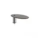 Steelite MGCIAY15GSXX 16" x 8" x 6-1/2"H Grey Slate Bamboo Core Buffet Table 1 image