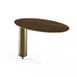Steelite MGCIAY16WBXX 20" x 10" x 12.5"H Oval Bengali Mango Wood Buffet Shelf 1 image