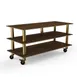 Steelite MGCMLB09WBXW 71" Configurable Buffet Table, 3-Tier, 29-1/2"D x 35"H, Bengali mango wood BHP laminate 1 image