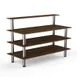 Steelite MGCMLB13WSXF 71" Configurable Buffet Table, 3-Tier, 29-1/2"D x 47"H, Bengali Mango Wood BHP Laminate Top 1 image