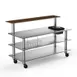 Steelite MGCMLC06WSXW 71" x 40" x 47.5"H Modular ProBar Station, 4-Tier, Stainless Steel Top, Double Wall Ice Bin 1 image